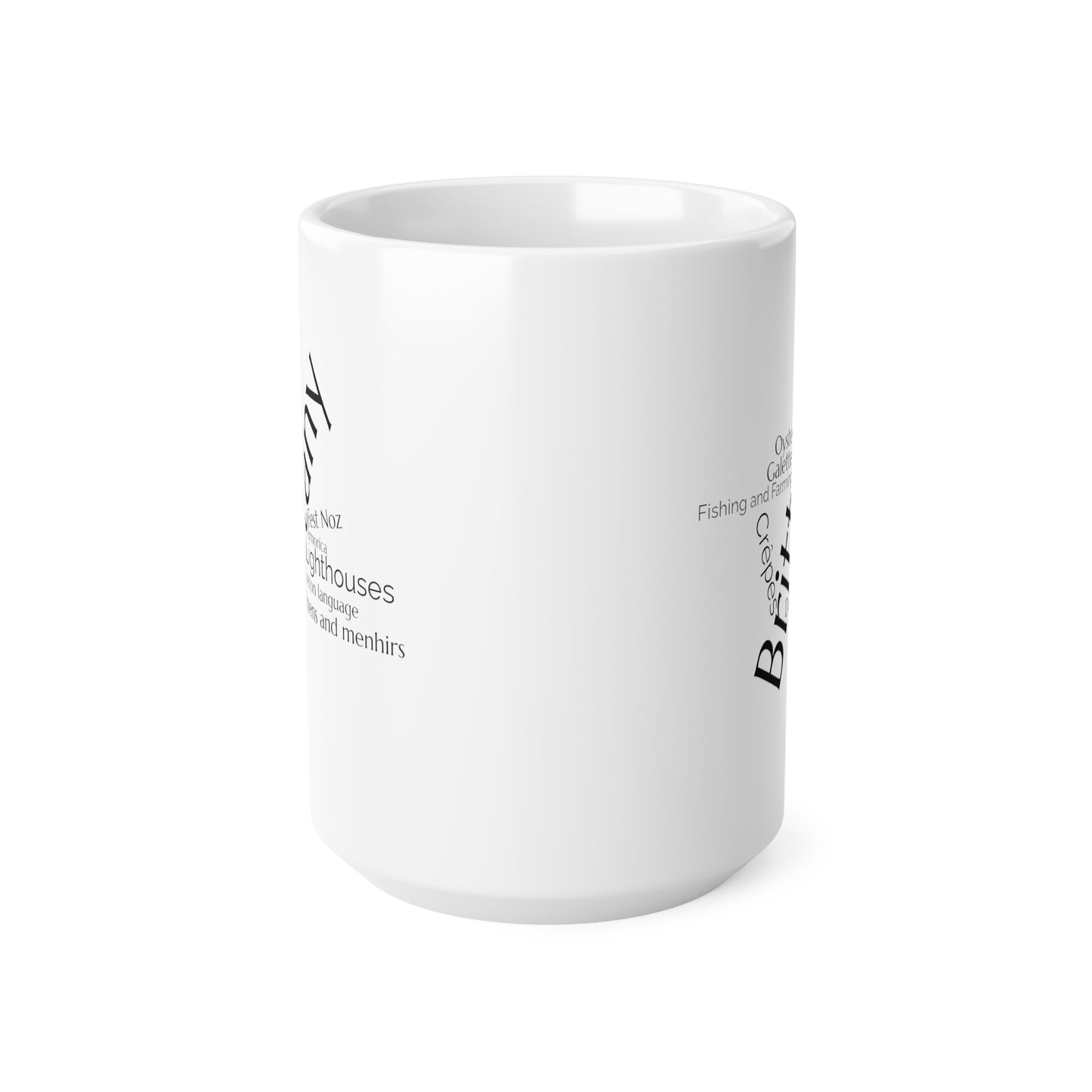 Brittany word mug, local mug, geography mug, gift, mug, coffee cup, word mug, wordcloud mug, christmas gift, birthday gift