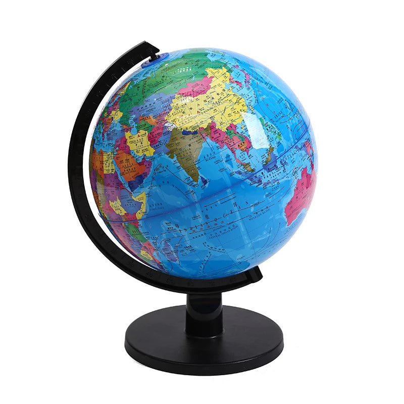 Desktop Sphere Globe World Globe Model World Map For Home Office Geography Teaching Decor Students Teaching Aids Kids Toy